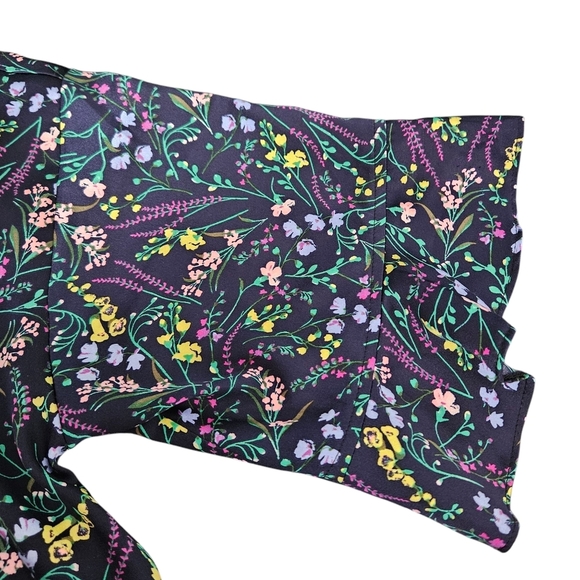 Victoria's Secret Ruffled Floral Romper Nightgown Size XS - Picture 5 of 10